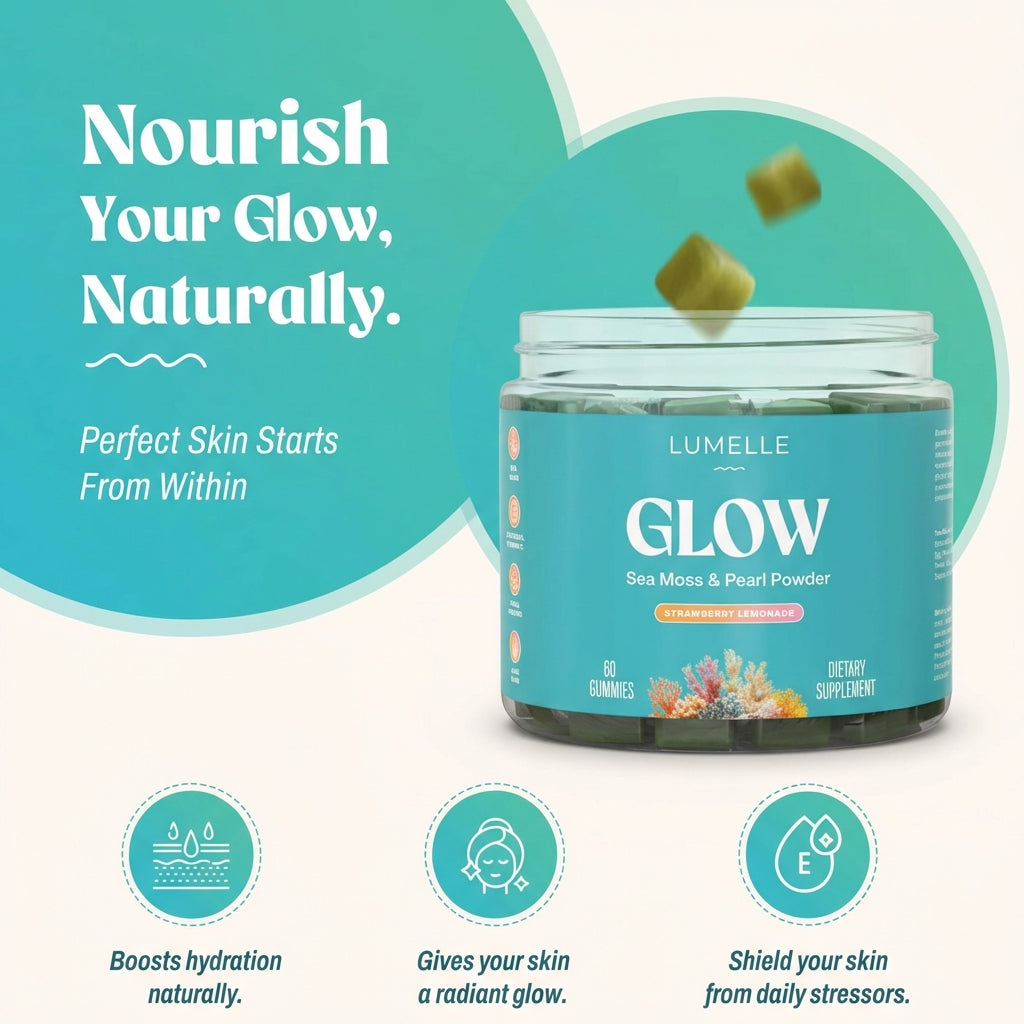 Lumelle Sea Moss Glow Gummies